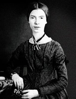 Photograph of Emily Dickinson.